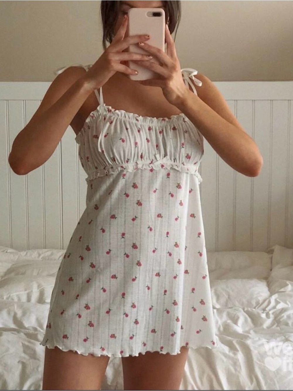 FOR LOVE AND LEMONS Blossom Pointelle Dress